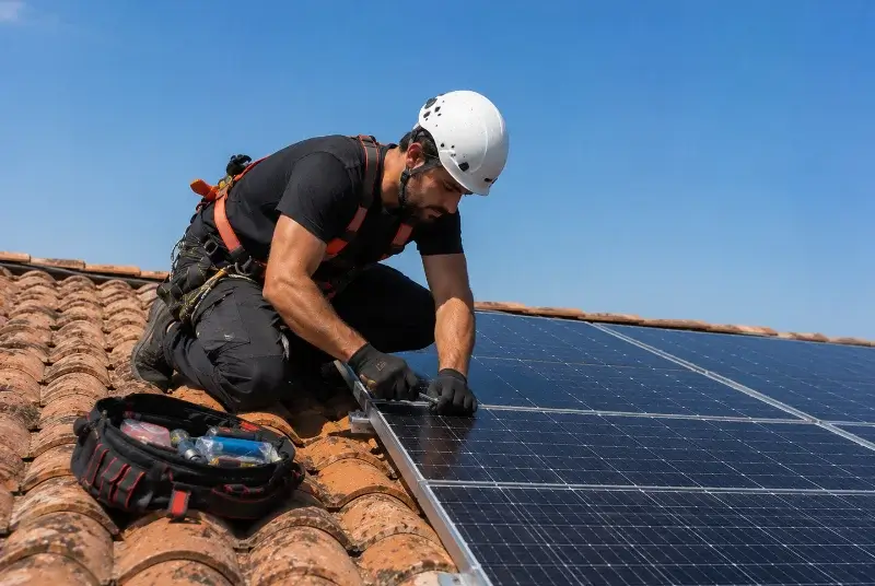 Maintenance et monitoring de panneaux solaires à Varages